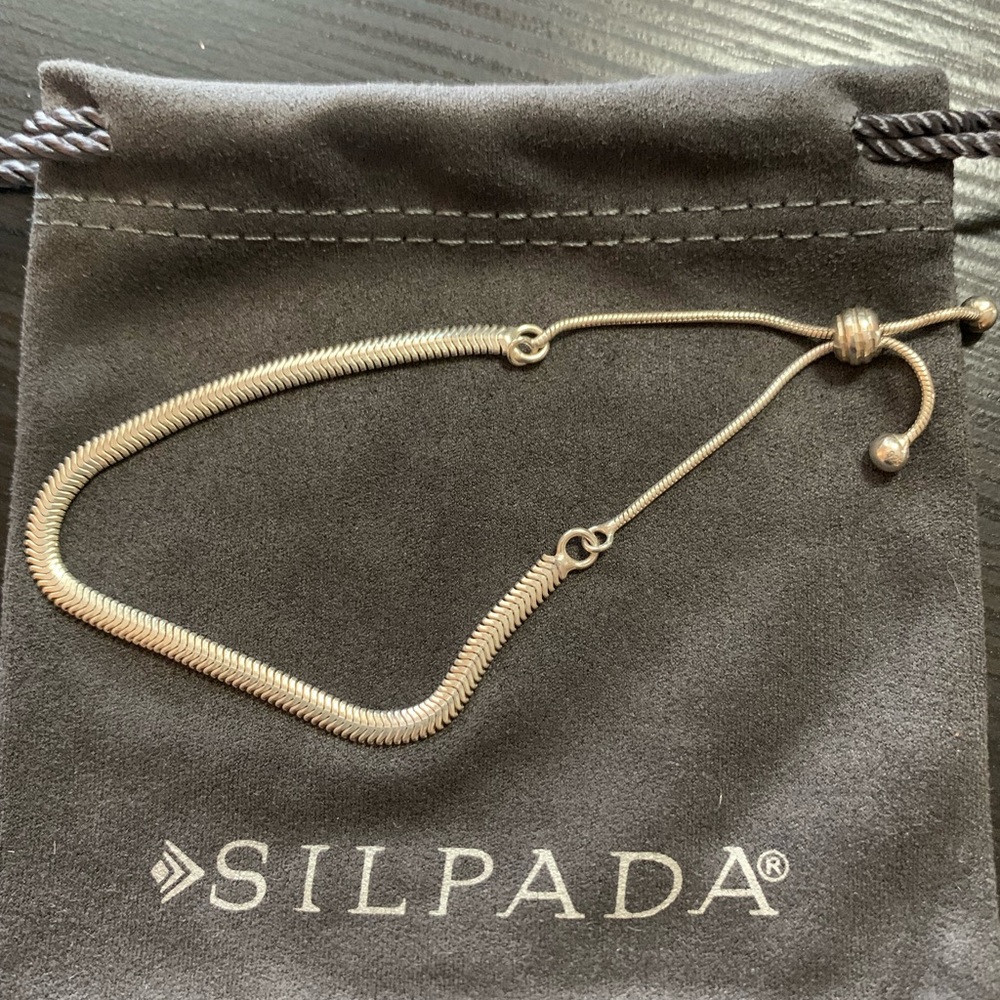 Silpada Capri sterling silver bracelet
